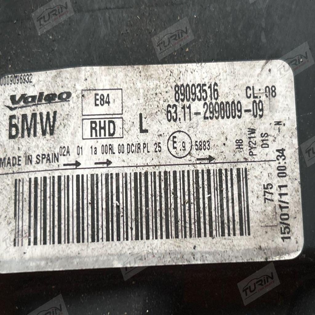 X1 · E84 LCI 2011-2014